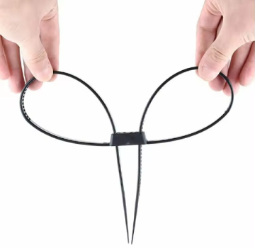 Hot Sale Double Lock Double Ended Nylon Cable Ties Plastic Handcuffs