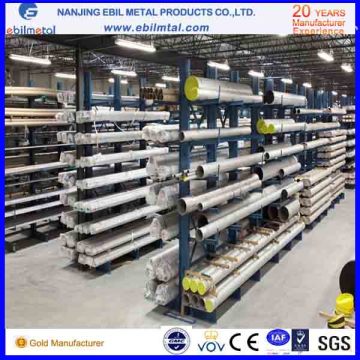 pipe material storage shelf