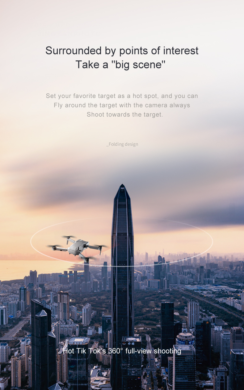 New K80 Air 2S GPS Drone 4K Professional drone Camera Aerial Photography Brushless Motor Foldable Four-Axis