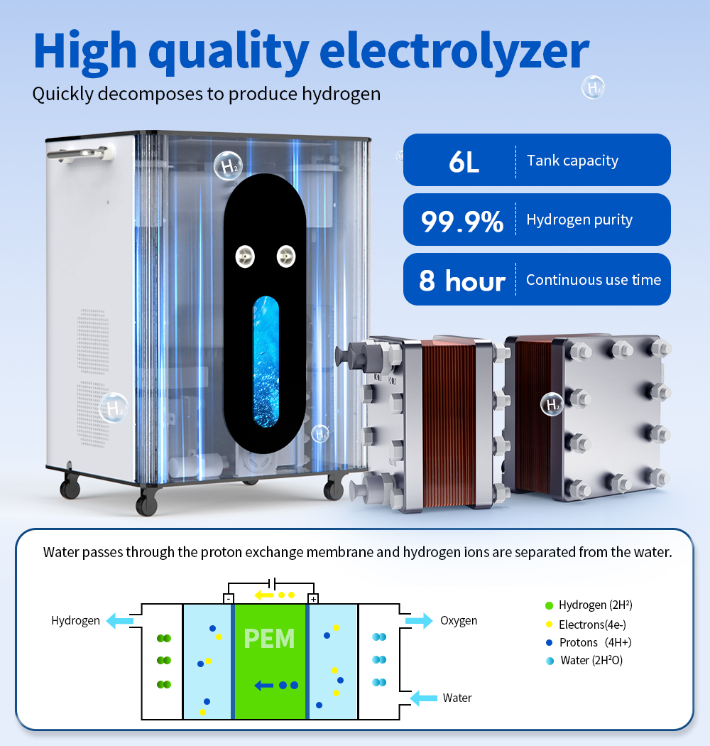 hydrogen gas generators (14) hydrogen gas generators (14)