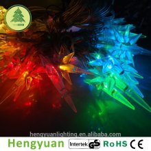 40L Four Color LED Light with Seven Pointed Star Christmas Decoration Light IP44