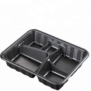 PP Plastic Disposable Take- Away Food Container Tray