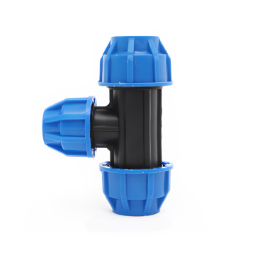 HDPE Reducing Tee Quick Connect Pipe Fittings