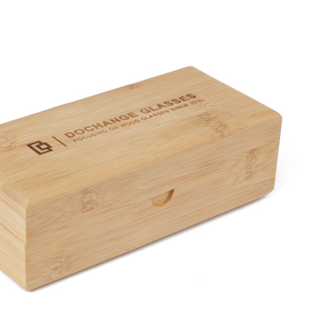 Custom Handmade Wood Sunglasses Case - Unisex Oversize Big Size Package