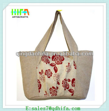 HIFA Summer Printed Canvas Bags Cheap Canvas Beach Bags Wholesale