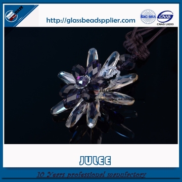 latest car accessories amethyst slice pendants