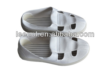 pvc esd shoes,4-holes esd shoes, clean room shoes