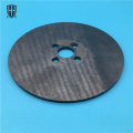 black zirconia ceramic disc plate roundel board