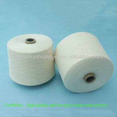 10s bleach white cotton yarn for gloves