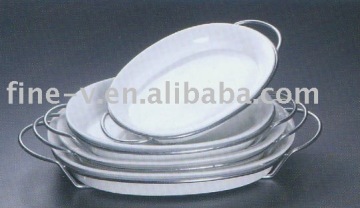 Porcelain Oval Bakeware