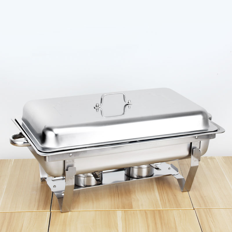 Wholesale price 201 stainless steel Chafing Dish hotel restaurant meal stove amazon