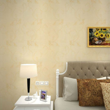 2015 Popular Vinyle PVC Flower Wallpaper