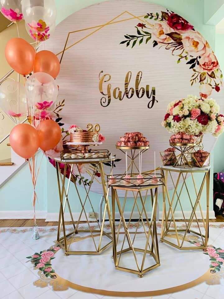 New design custom printing birthday party backdrop baner