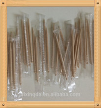 2.0*65mm Double Pointed Birch Wooden Toothpicks with Individual cello Wrapper