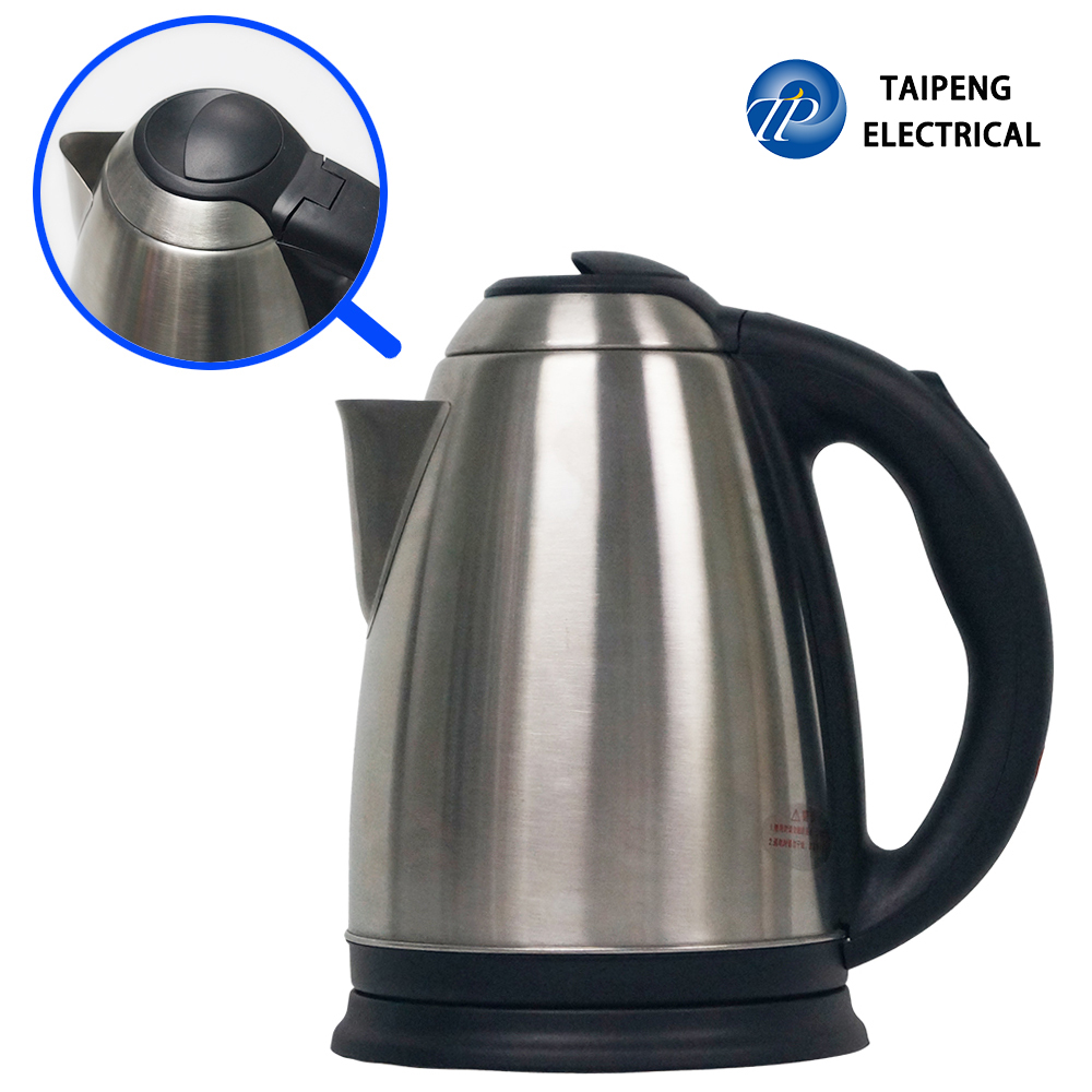 Electric stainless steel water kettle with large capacity 