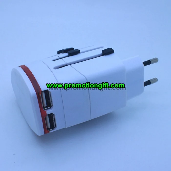 Universal Travel Adapter with USB Port