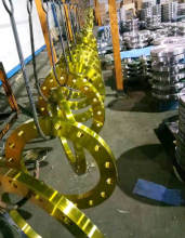 Yellow coating Flange products