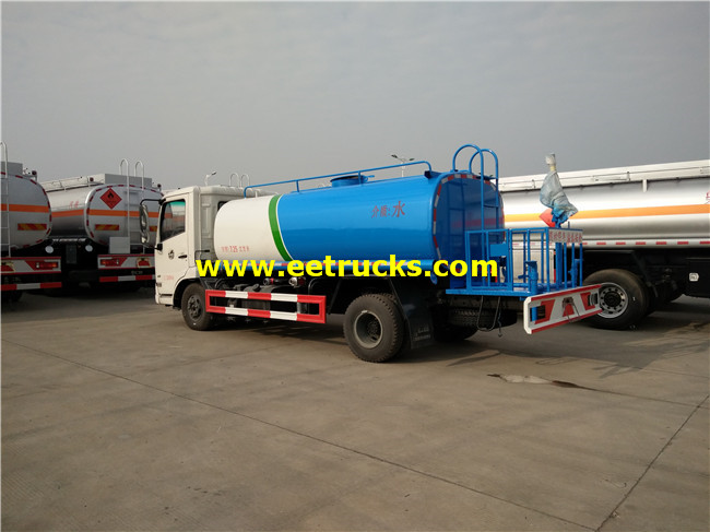 8 CBM Dongfeng Water Tank Lorry