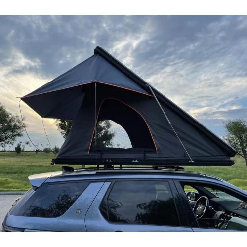 Customized Outdoor Black Triangle Roof Top Tent