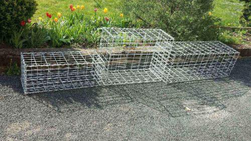 Welded Gabion Stone Fence Basket