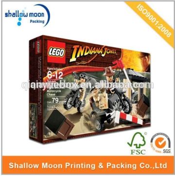 Customized paper boy's machinery game packing box machinery box