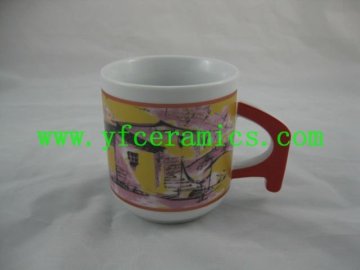 YF18219 good looking elegant ceramic mug