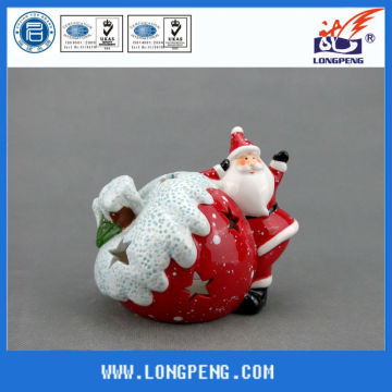 Christmas Small Ceramic Candle Lantern