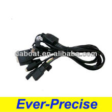 DB9 to mini usb,mini din extension cable