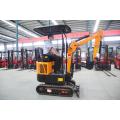 1ton excavator crawler excavator dengan ban