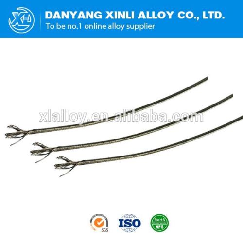 China manufacturer stranded wire,nichrome wire with high tensile