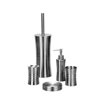 Stainless steel modern popular bathroom accessories sets