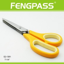 S2-1381 3 blades scissors soft grip herb scissors