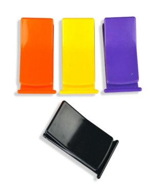 Plastic clamp/ card or paper clip clamp