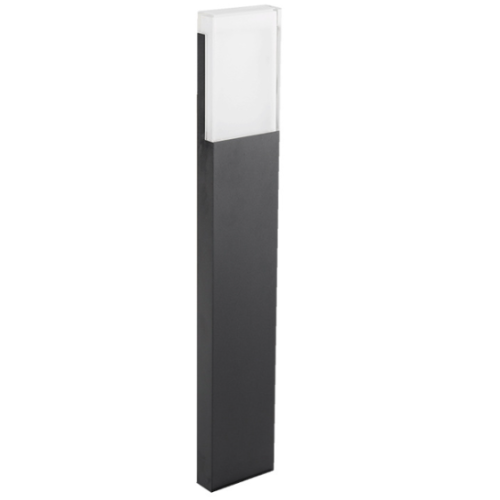 LEDER 5W Aluminium Black Bollard Path Light