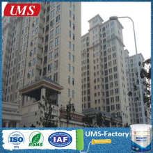 Applying flexible exterior masonry paint