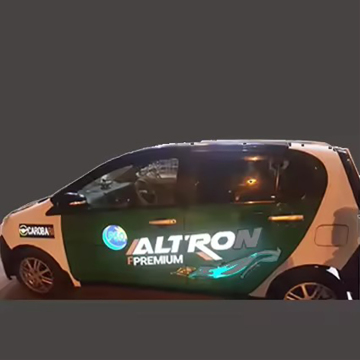 Waterproof LED Car Stickers and Advertisements