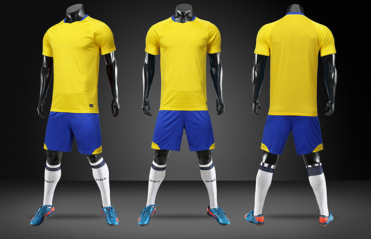 nova chegada futebol jersey poliéster futebol uniforme