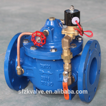 Cast iron micro electric remote control valve