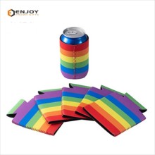 Custom Made Promotional Foldable Neoprene Can Coolers