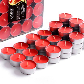 8hours Red Color Scented Tealight Candle for Wedding