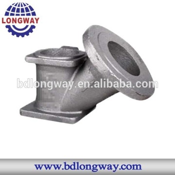 investment casting steel tee fitting