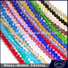 Cheaper Loose Rondelle Beads Mix Color Crystal Jewelry