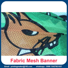 Polyester Mesh Fabric Banner Printing