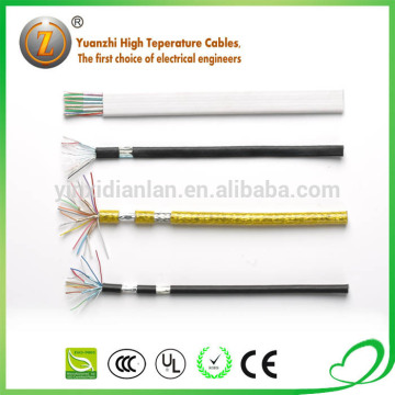 6x26AWG PFA/PFA copper shielded high temperature cable