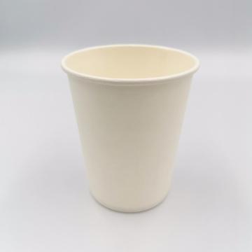 Tasses de papier jetables biodégradables de 12 oz 100% PLA