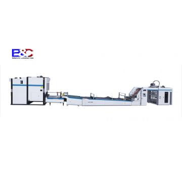 자동 팔레트 스태커 ZGFMS를 갖춘 고속 시트 ~ 시트 플루트 라미네이팅 머신