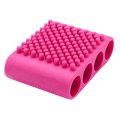 Brosse de lavage de nettoyage en silicone personnalisé à usage multiple