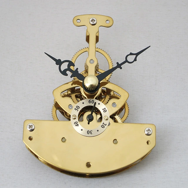 Mechanical Clock Movement Clock Engine Metal Quartz Skeleton Clock Kit