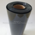 top leader 0.7mm Black Glossy PET sheet roll