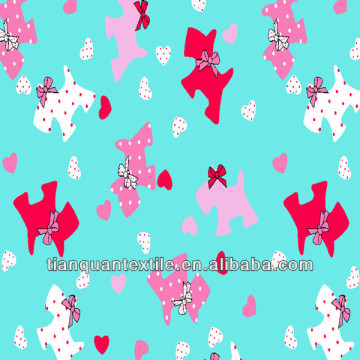 hign fashion cotton fancy flannel fabric